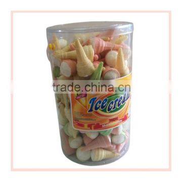Ice-cream Shaped Marshmallow Candy in Plastic Bottle Packed photo-2