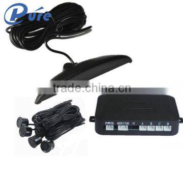 4 Sensors Auto Parking Sensor System DC 12V LED Display Indicator Car Reverse Parking Sensor