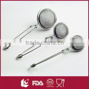 2016 hight quality round-shaped meshing wholesale tea strainers