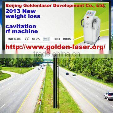 2013 Hot sale www.golden-laser.org microcurrent face toning and lifting machine