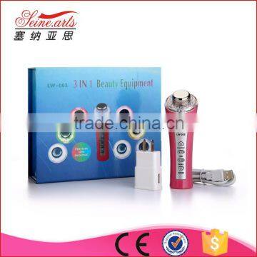 2016 LW-002 Portable Beauty Personal Care Machine With Rechargeable Lithium Battery Facial Care Machine