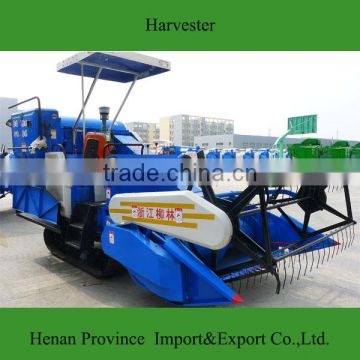 Professional small combine harvester for rice and wheat