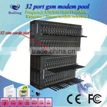 16 ports gprs/gsm modem pool