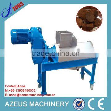 Hydraulic screw press dewatering machine for coffee waste