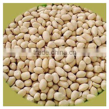 Supply new crop blanched peanut kernels in round shape