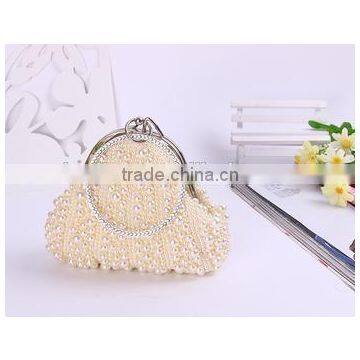 Custom Made Big Ring Pearl Evening Purse Clutch Bag Factory (CREB102)