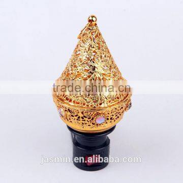 2016 new wholesale B-G or A-G plug silver or gold Electric Incense Burner