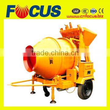 Good price JZC500concrete mixer mobilewith lift bucket