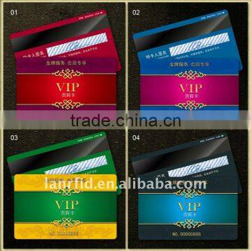 Lco/Hco magnetic stripe vip card