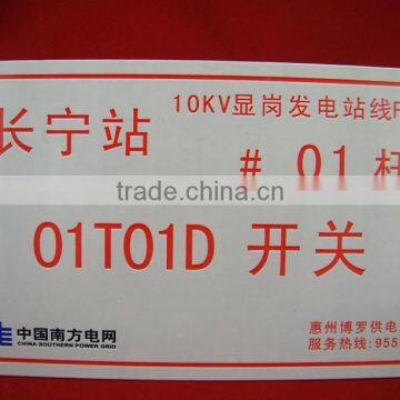 Aluminium Sign With Holes photo-4