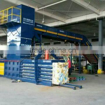 fully automatic cardboard baler