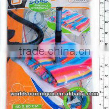 vacuum compressed bag