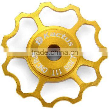 Kactus CNC Mountain Bicycle Jockey Wheel Rear Derailleur Pulley Alluminum Alloy Bike Parts for SHIMANO SRAM 11T photo-3