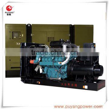 High Power Water Cooled Doosan AC Three Phase Output Type Generator Price 500kW photo-3