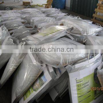 PE plastic tunnel film on bags for agricultural garden planting