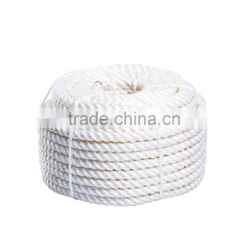 Nylon double braided ropes