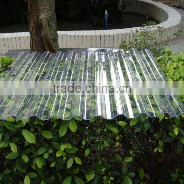 PC CORRUGATED clear roofing sheet /tile extrusion machine CL sheet bayer material