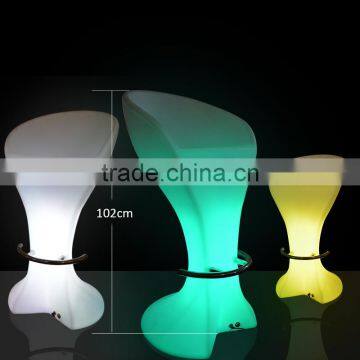 Color changing led stool,colorful bar stools
