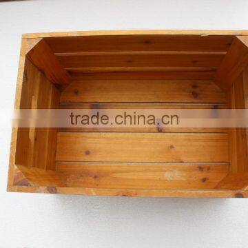 Wood Wine Crate Wood Fruit Crate Wholesale photo-4