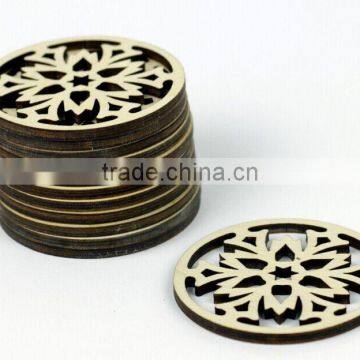 Small Laser Engraved Crafts for Christmas,wooden Christmas Decoration photo-3