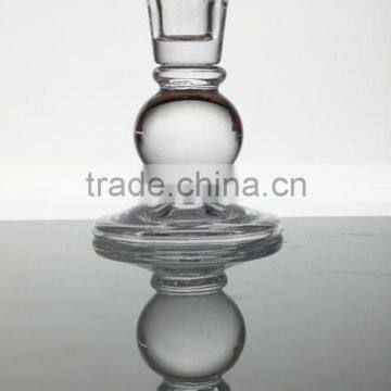 Glassware crystal glass candle holder insert