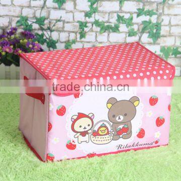 N489 Household Non Woven Box Foldable Storage Box Storage Organizer photo-3