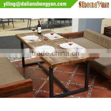 American Country Style Dining Table for Restaurant photo-2