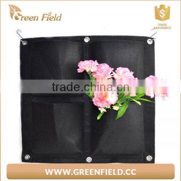 Vertical Black Wall Planter, Vertical Wall Gardening Planter photo-2