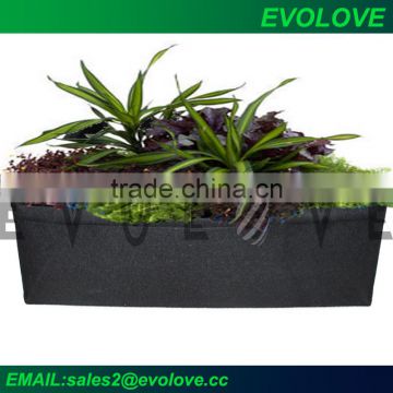 Black waterproof fabric plant raised bed garden bag plant bag