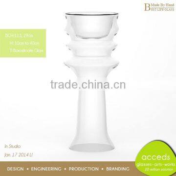 2014 Replacement Borosilicate Clear Glass Tealight Candle Holders photo-5