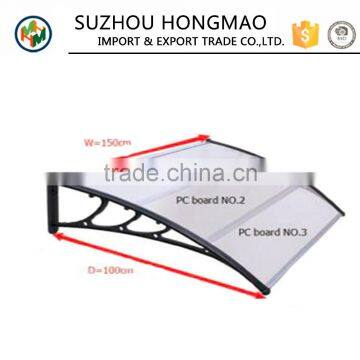 Transparent Pavilion Sun Shade Polycarbonate Awning, Outdoor Canopy photo-3