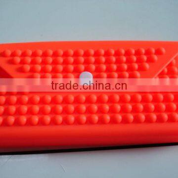 Novelty Silicone Portable Coin Pencil Case Purse Bag