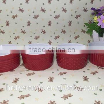 Stocked Wholesale Solid Color Stoneware Ice Cream Bowl photo-4