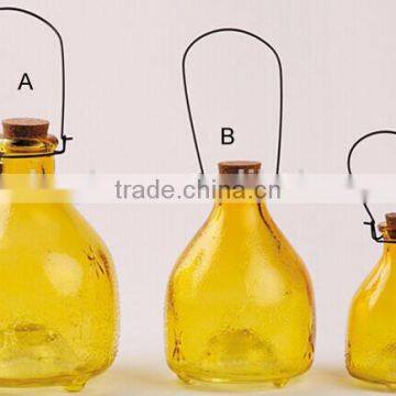 Three Size and Colorful Glass Bee / Pest / Insects Catcher photo-5