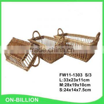 Latest Handmade French Natural Willow Bread Basket