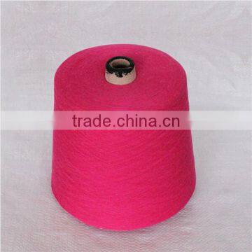 Top 32s/2 Cotton Yarn Dyed Carded Yarn photo-2