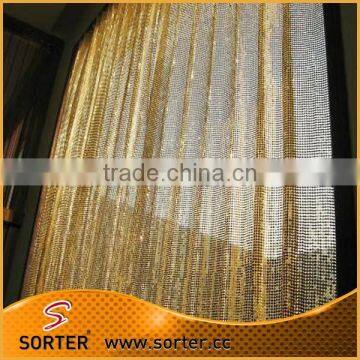 Flexible Expanded Metallic Sequin Cloth For Hanging Window Drapery Window Drapery photo-2