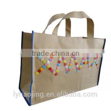 Heavy Weight Kraft Paper Bag / Take Out Paper Bags / Tyvek Paper Carry Bag photo-3
