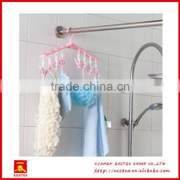 Multifunctional and Adjustable Folding Clothes Hanger Rack photo-6