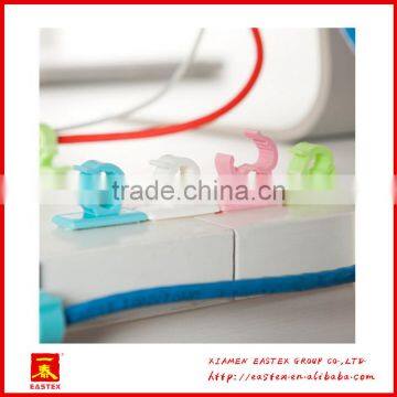 Multi-purpose Hook Table Fixed Clip Desk Wire Holder photo-2