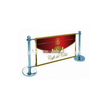Cafe Barrier With Canvas and Advertising Printing photo-3
