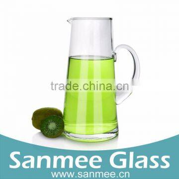 1300ml Hot Sale Crystal Glass Pitcher,fruit Pitcher photo-3