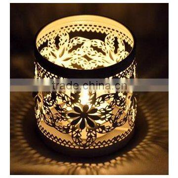 2016 artical metal candle holder tealight holder small lantern