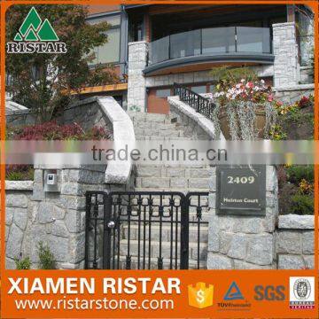 Hot Sale Grey Granite Stone Steps and Riser,stair Treads