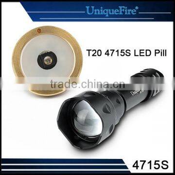 UniqueFire Flashlight Accessories LED Modules Brass Pill Fit for T20 Flashlight