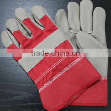 Cow Split Leather Safety Hand Gloves For Workers