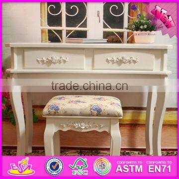 2016 Wholesale High Quality Bedroom Solid Wooden Youth Vanity Set W08G190 photo-2