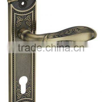 2015 classic and durable door handle zinc alloy with competitive price in mainland China