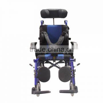 2015 New Product Used Pediatric Children Manual Cerebral Palsy Reclining Aluminum Wheelchair Wheelchairs photo-2