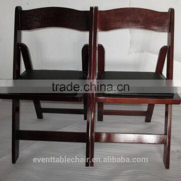 Hot Sell Wooden Folded Wedding Chair Banquet Chair photo-3